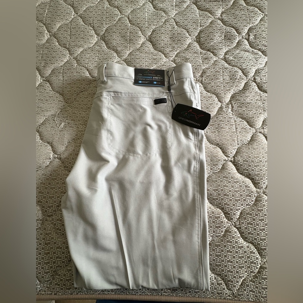 Greg Norman performance stretch hold plans 38x30